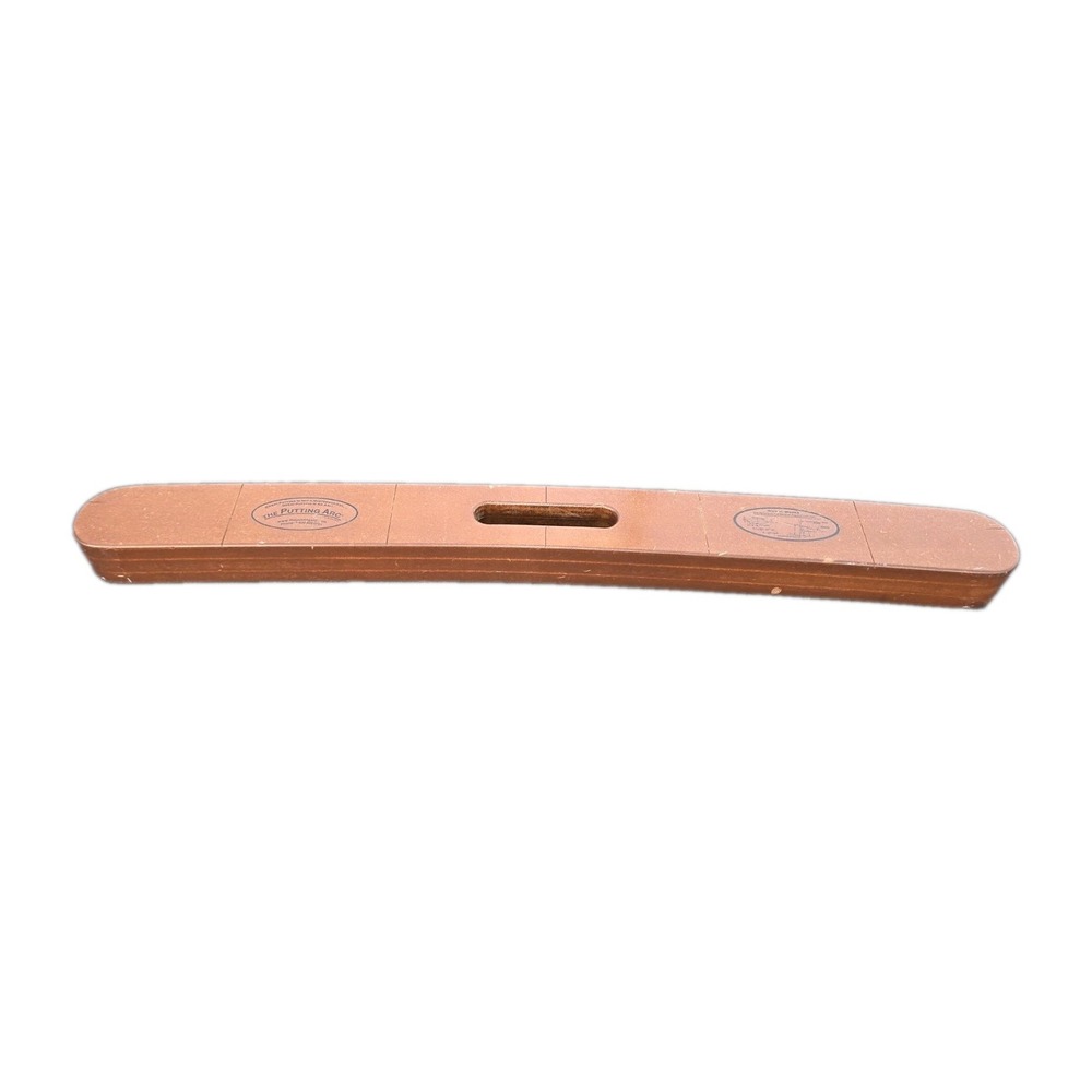 The Putting Arc Deluxe Wood Resin Original Professional Golf Training Aid